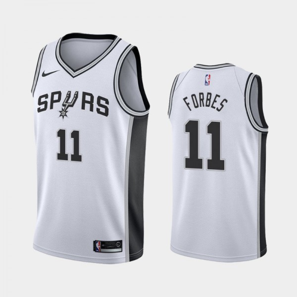 Bryn Forbes San Antonio Spurs #11 Men's Association 2019 season Jersey - White